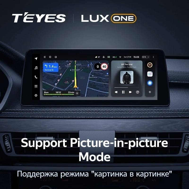 Штатная магнитола Teyes LUX ONE 6/128 BMW X3 E83 (CCC) (2003-2011)