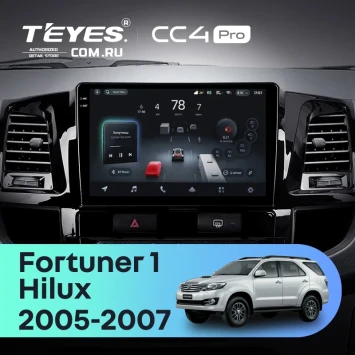 Штатная магнитола Teyes CC4 Pro 12/256 Toyota Hilux (2005-2007) F2