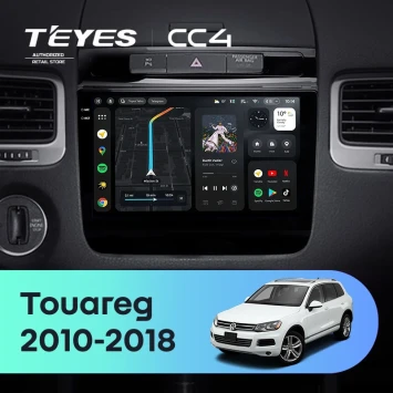Штатная магнитола Teyes CC4 8/128 Volkswagen Touareg FL NF (2010-2018)