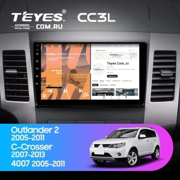 Штатная магнитола Teyes CC3L 4/64 Citroen C-Crosser 1 (2007-2013) F1 Тип-B