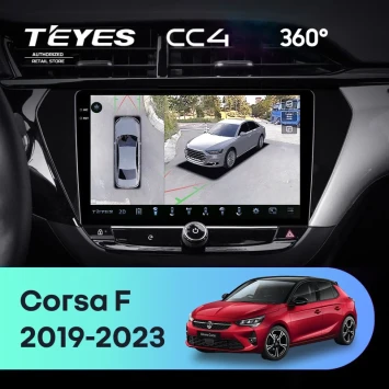 Штатная магнитола Teyes CC4 360 6/64 Opel Corsa F (2019-2023)