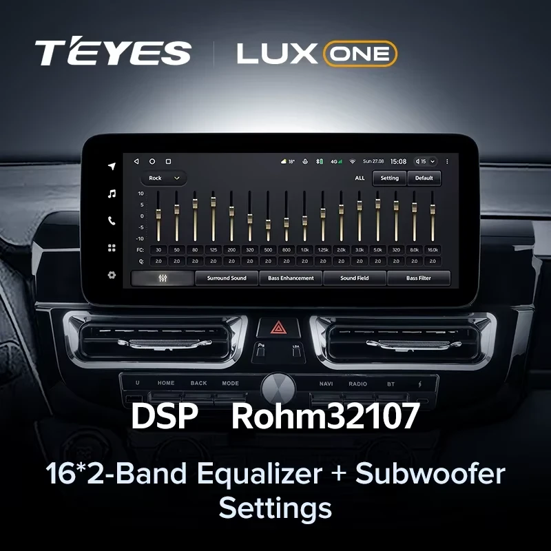 Штатная магнитола Teyes LUX ONE 4/64 Toyota RAV4 XA40 (2012-2018) F1