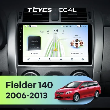 Штатная магнитола Teyes CC4L 6/64 с DTS Toyota Corolla Fielder 140 (2006-2013) Тип-B