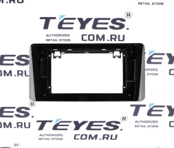 Переходная рамка Volkswagen Polo Mk6 6 / Skoda Rapid 2 (2020-2022) F3 (1 Din) (10")