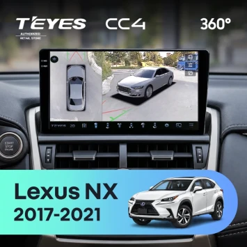 Штатная магнитола Teyes CC4 360 6/64 Lexus NX (2017-2021) F1