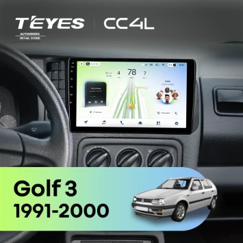 Штатная магнитола Teyes CC4L 6/64 с DTS Volkswagen Golf 3 (1991-2000)