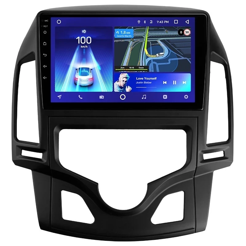 Переходная рамка Hyundai i30 1 FD (2007-2012) F2 (9")
