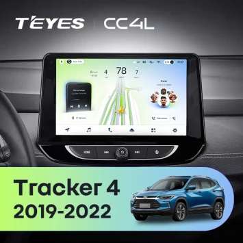 Штатная магнитола Teyes CC4L 4/64 Chevrolet Tracker 4 (2019-2022) Тип-B (0din)