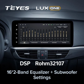 Штатная магнитола Teyes LUX ONE 6/128 Mazda Atenza 3 (2012-2015) Тип-B Правый руль