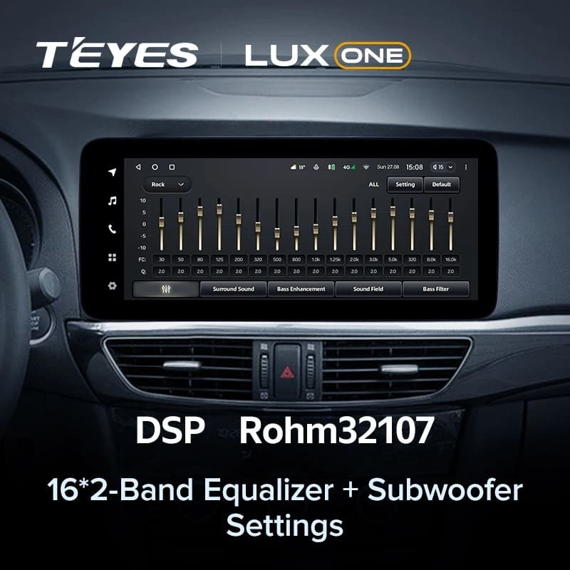 Штатная магнитола Teyes LUX ONE 6/128 Mazda Atenza 3 (2012-2015) Тип-B Правый руль