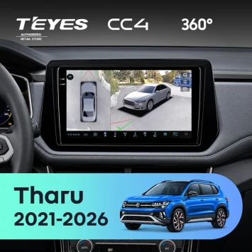 Штатная магнитола Teyes CC4 360 6/64 Volkswagen Tharu (2021-2026)
