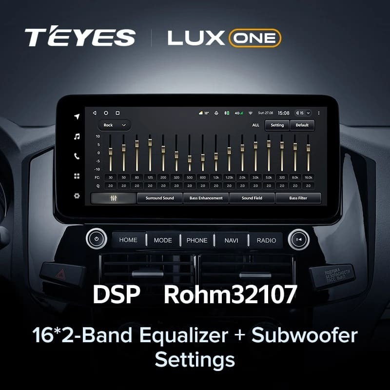 Штатная магнитола Teyes LUX ONE 4/64 Mitsubishi Pajero 4 V80 V90 (2006-2024) Тип-A
