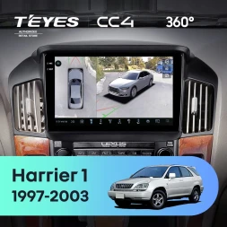 Штатная магнитола Teyes CC4 360 6/64 Toyota Harrier 1 (XU10) (1997-2003) F1