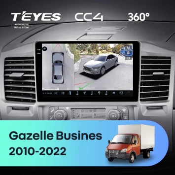Штатная магнитола Teyes CC4 360 6/64 для GAZ Газель Бизнес (2010-2022) F3
