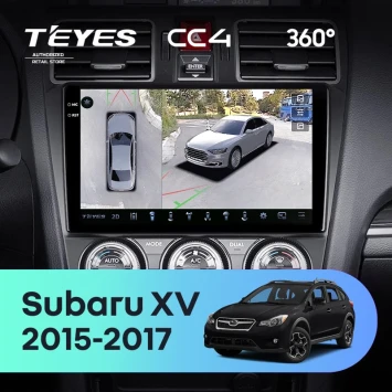 Штатная магнитола Teyes CC4 360 8/128 Subaru XV (2015-2017) F1
