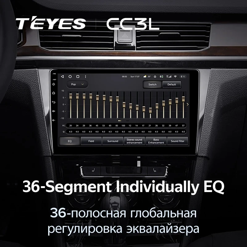 Штатная магнитола Teyes CC3L 4/64 Volkswagen Bora 4 (2016-2022) F1
