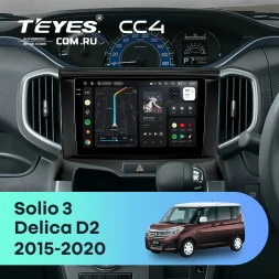 Штатная магнитола Teyes CC4 6/64 Mitsubishi Delica D2 (2015-2020)