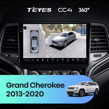 Штатная магнитола Teyes CC4 360 8/128 Jeep Grand Cherokee WK2 (2013-2020) F2