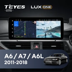 Штатная магнитола Teyes LUX ONE 360 6/128 Audi A6 C7 4 A6L (MHI2 System) (2014-2018) Правый руль