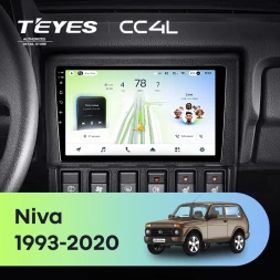 Штатная магнитола Teyes CC4L 6/64 с DTS LADA Niva (1993-2020)