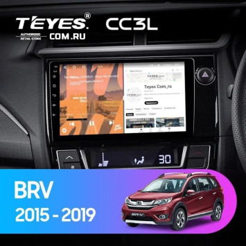 Штатная магнитола Teyes CC3L 4/64 Honda BRV (2015-2019) Правый руль