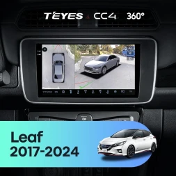 Штатная магнитола Teyes CC4 360 6/64 Nissan Leaf ZE1 (2017-2024)