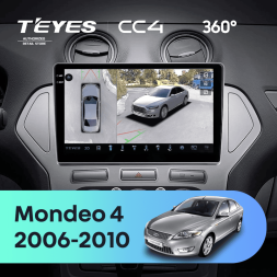 Штатная магнитола Teyes CC4 360 8/128 Ford Mondeo 4 (2006-2010)