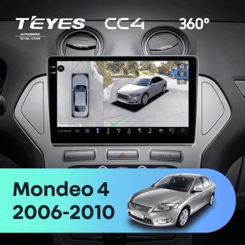 Штатная магнитола Teyes CC4 360 8/128 Ford Mondeo 4 (2006-2010)