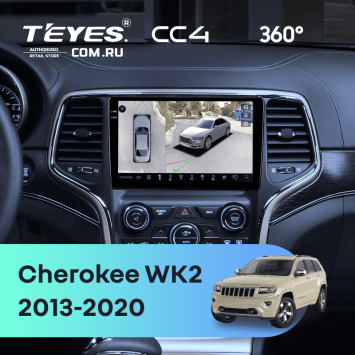 Штатная магнитола Teyes CC4 360 8/128 Jeep Grand Cherokee WK2 (2013-2020) F3