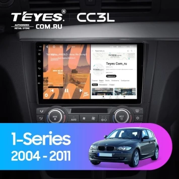 Штатная магнитола Teyes CC3L 4/32 BMW 1 серия E88 E82 E81 E87 (2004-2011) F2