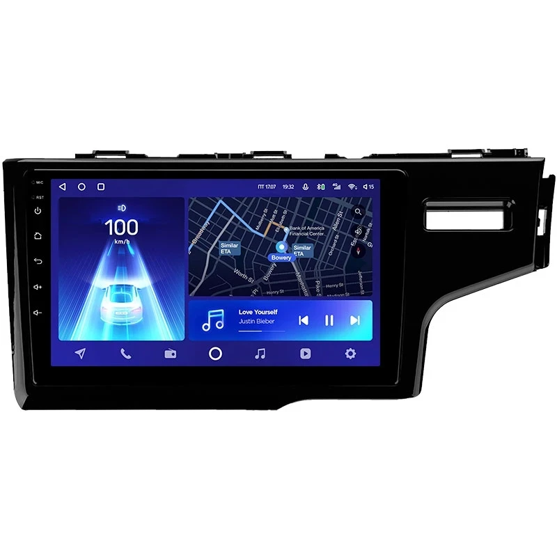 Переходная рамка Honda Jazz 3 (2015-2020) / Fit 3 GP GK (2013-2020) Тип-B Правый руль (9")