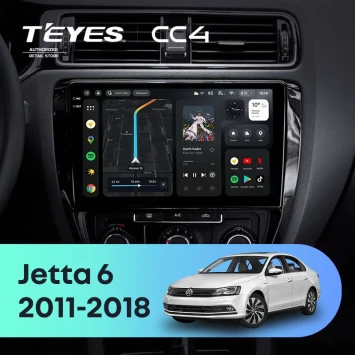 Штатная магнитола Teyes CC4 6/64 Volkswagen Jetta 6 (2011-2018)