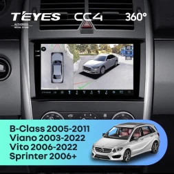 Штатная магнитола Teyes CC4 360 6/64 Mercedes-Benz B-Class T245 (2005-2011)