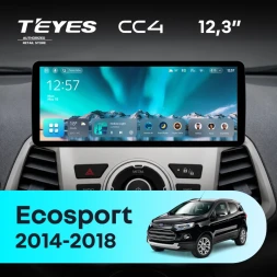 Штатная магнитола Teyes CC4 12.3" 6/64 Ford EcoSport (2014-2018)
