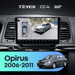 Штатная магнитола Teyes CC4 360 6/64 Kia Opirus GH (2006-2011)