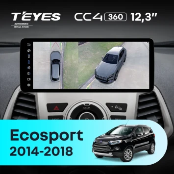 Штатная магнитола Teyes CC4 12.3" 360 6/64 Ford EcoSport (2014-2018)