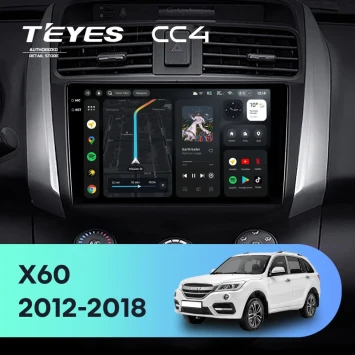 Штатная магнитола Teyes CC4 8/128 Lifan X60 (2012-2018)