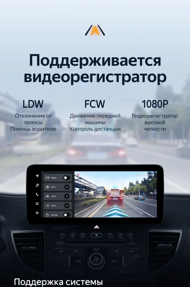 Штатная магнитола Teyes LUX ONE 4/64 Honda CR-V 4 RM RE (2011-2018) Тип-B