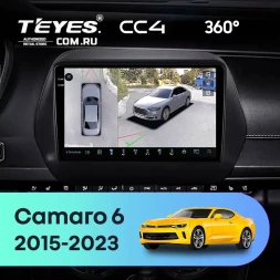 Штатная магнитола Teyes CC4 360 6/64 Chevrolet Camaro 6 (2015-2023)