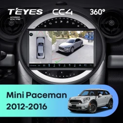 Штатная магнитола Teyes CC4 360 8/128 Mini Paceman (R61) (2012-2016) F2