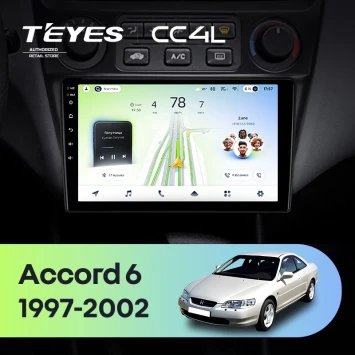 Штатная магнитола Teyes CC4L 4/64 Honda Accord 6 (1997-2002)