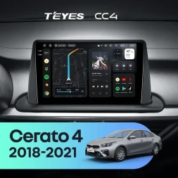 Штатная магнитола Teyes CC4 8/128 Kia Cerato 4 (2018-2021)