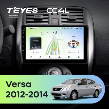 Штатная магнитола Teyes CC4L 6/64 с DTS Nissan Sunny Versa C17 (2012-2014)