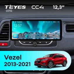 Штатная магнитола Teyes CC4 12.3" 6/64 Honda Vezel 1 (2013-2021) Тип-A