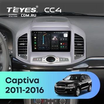 Штатная магнитола Teyes CC4 6/64 Chevrolet Captiva 1 C140 (2011-2016) F1