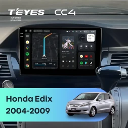 Штатная магнитола Teyes CC4 8/128 Honda Edix (2004-2009)