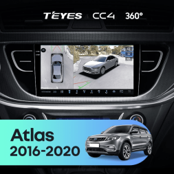 Штатная магнитола Teyes CC4 360 6/64 Geely Atlas NL-3 (2016-2022)