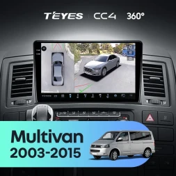 Штатная магнитола Teyes CC4 360 8/128 Volkswagen Multivan T5 (2003-2015)