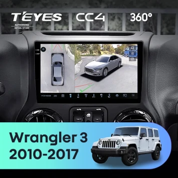 Штатная магнитола Teyes CC4 360 8/128 Jeep Wrangler 3 JK (2010-2017) L14