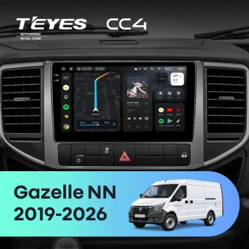 Штатная магнитола Teyes CC4 8/128 GAZ Gazelle NN (2019-2026)